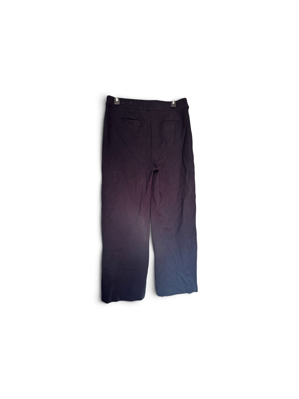 Soft Surroundings Black Straight-Leg Chinos
